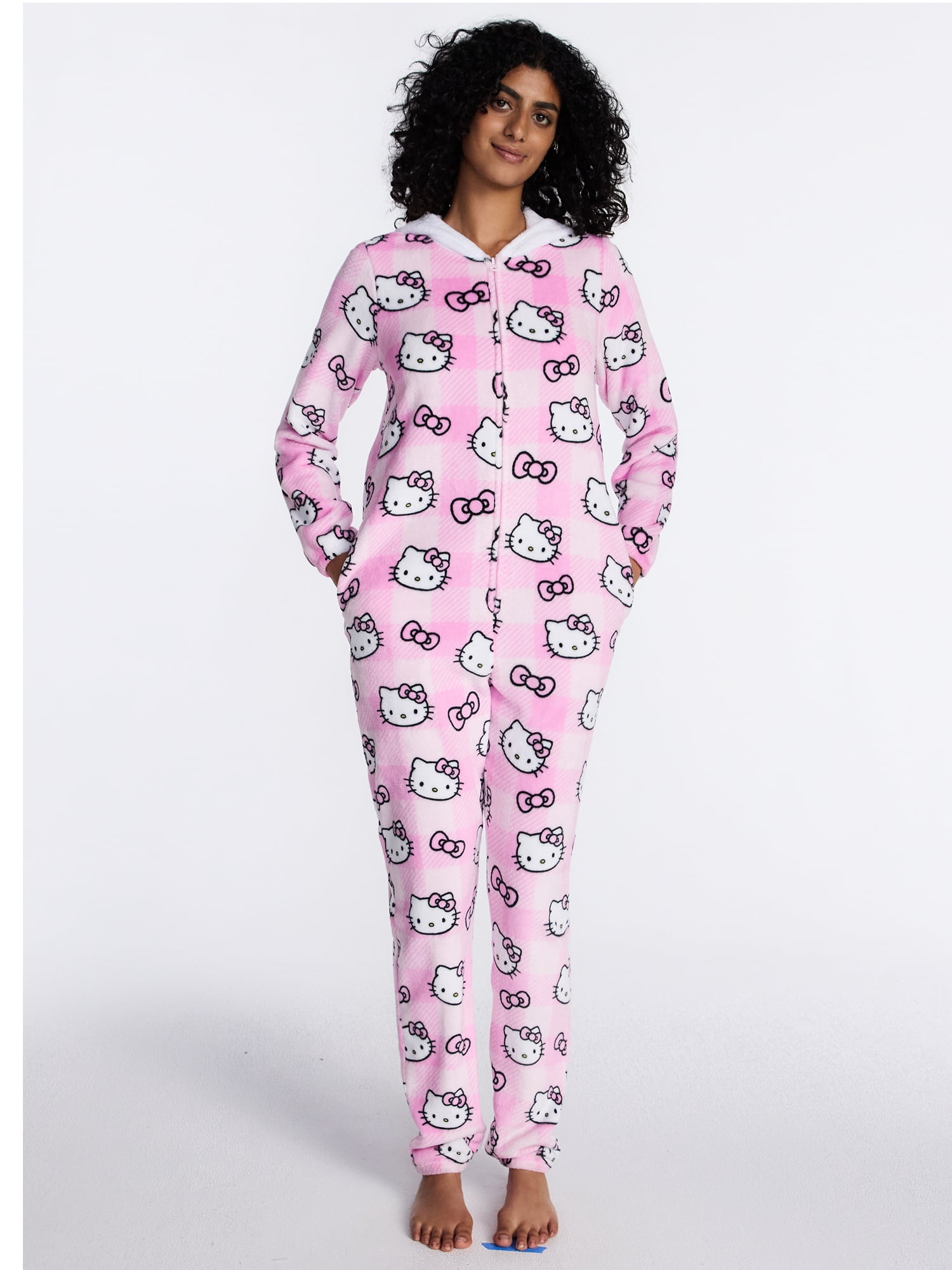 Hello Kitty Women's Graphic Union Suit, Sizes XS-3X
