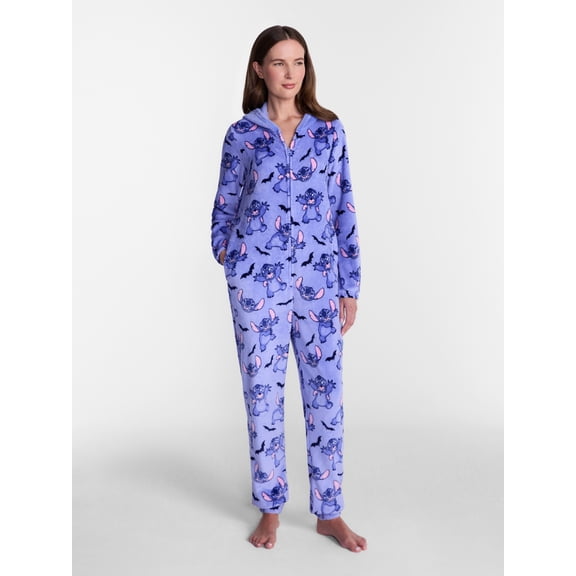 Disney Stitch Women's Graphic Union Suit, Sizes XS-3X