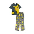 thumbnail image 1 of Pokemon Boys Short Sleeve Top and Pants Pajama Set, 2-Piece, Sizes 4-12, 1 of 4
