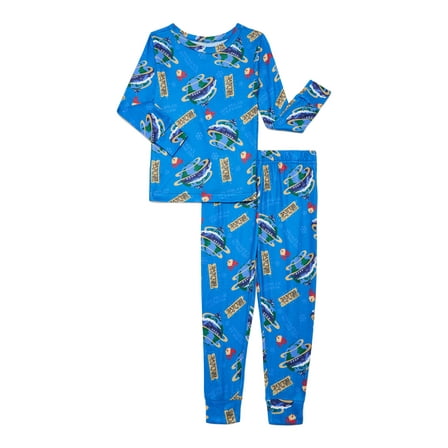 Polar Express Toddlers' Christmas Snug Fit Top and Pants Pajama Set, 2-Piece, Sizes 12M-5T