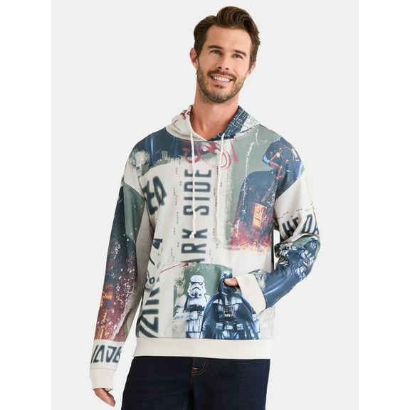 Star Wars Men's & Big Men's Graphic Hoodie Sweatshirt, Sizes XS-3XL