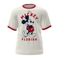 thumbnail image 1 of Disney Mickey Mouse Adult Ringer Tee Shirt, XS-XL (Unisex), 1 of 4