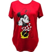 Disney Minnie Red Junior Tunic Top, S-2XL (Women's)