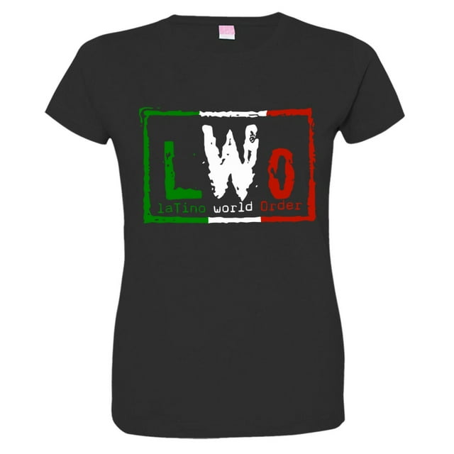 LICENSED Pro Wrestling Tees™ Womens Eddie Guerrero Latino World Order HQ Fashion Tee