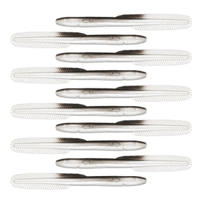 LICEWO 10Pcs/set Soft Bionic Fishing Lures with Spinning Tail Fishing Stuff Loach Baits