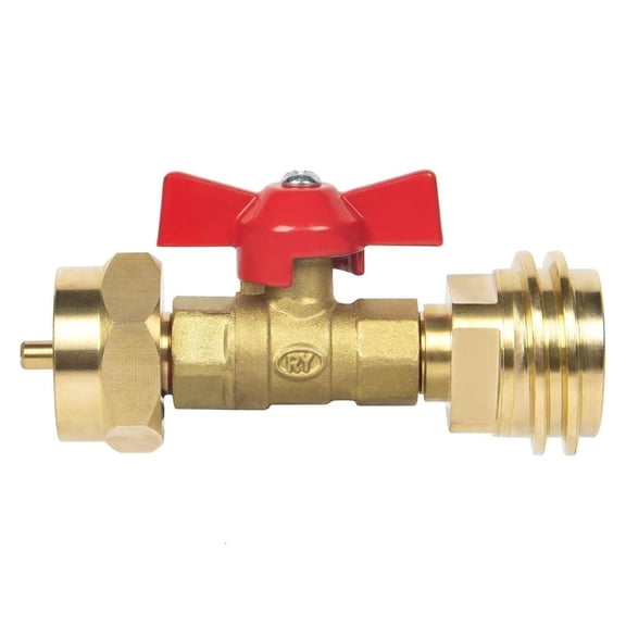 LICEWO 20lb To 1lb Cylinders Converter Quick Connect Gas Cylinders Valves Enduring