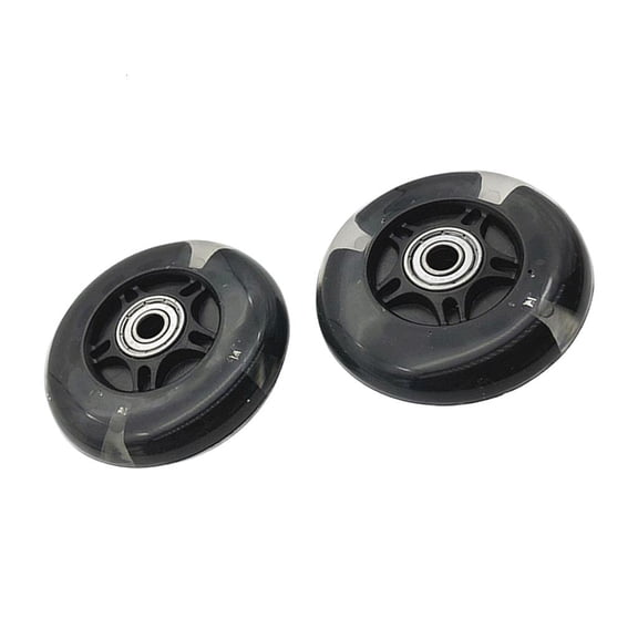 LICEWO 2pcs Children Scooters Rear Wheel Scooters Board Universals Wheel Flashing Wheel Suitable for Outdoor Fun