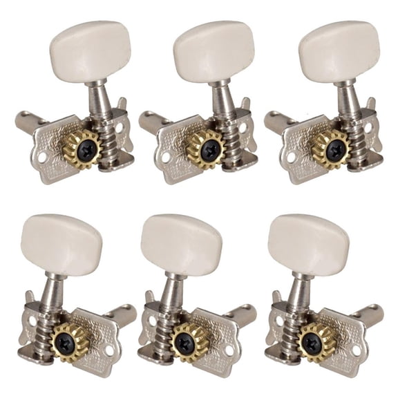 LICEWO 3L 3R Guitar String Tuning Pegs Guitar String Tuner Guitar Machine Heads Guitar Knobs Keys for Acoustic Electric Guitar