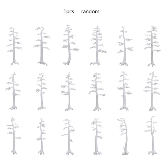 LICEWO 4/5/6/7/8/9cm Mini Micro-field Landscape Tree Resin Tree Model 3D Stereoscopic Tree Table Decoration Home DIY Tool