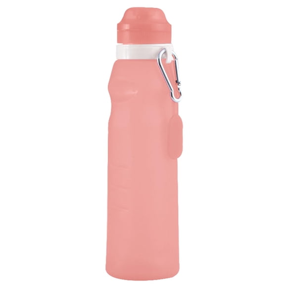 LICEWO 600ml Water Bottle for w/ D Buckle Leakproof Reusable BPA Free Foldable Water Bo
