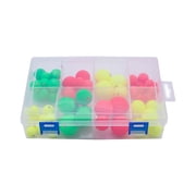 LICEWO 60Pcs Fishing Float Round Fly Fishing Bobber Float Tackle Fishing Bobber Fishing Float Bobbers Strikes Indicators Set