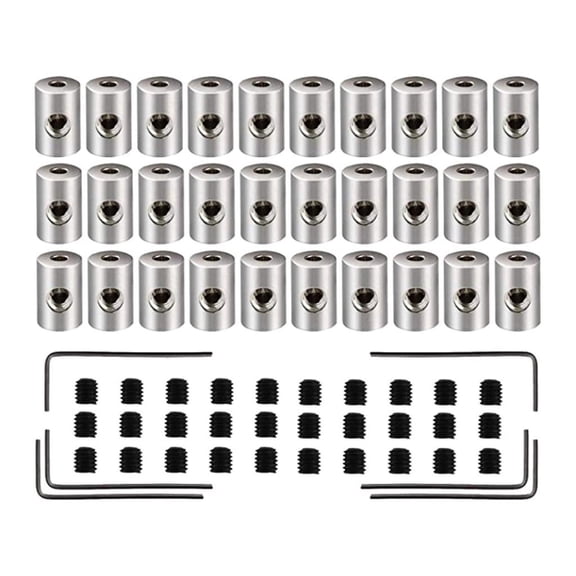 LICEWO 60Pcs Needle Backs and 6Pcs Locking Tool Wrenches Locking Buckle Locking Pin