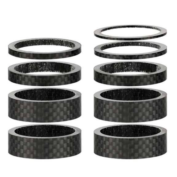 LICEWO 7/9Pcs Bicycles Headset Spacer Bike Front Stem Fork Washer Bicycles Front Fork Stem Spacers for Mountain Bike, Bicycles