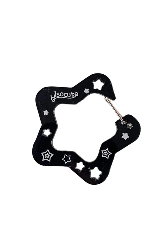 O Acrylic Carabiner Backpack Pendant Handbook Decoration Ita Bag Buckle Accessory