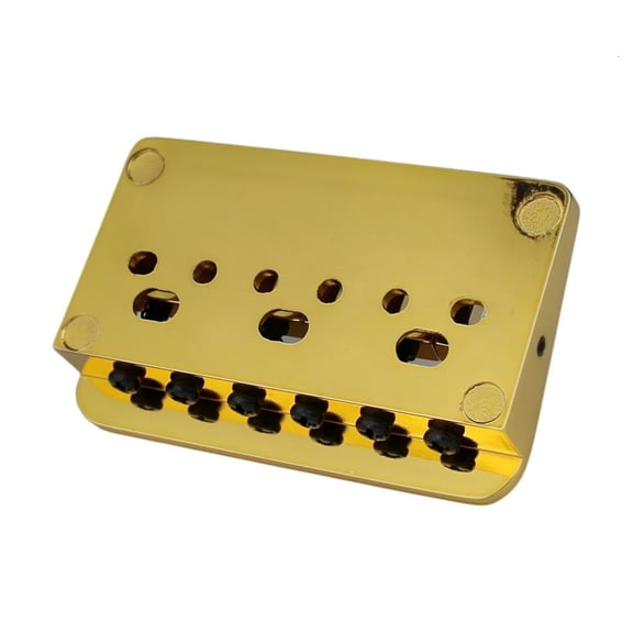 LICEWO Adjustable 6 String Electric Guitar Bridge 10.5mm String Spacing for Enhanced Playability and Precise Tuning Stability