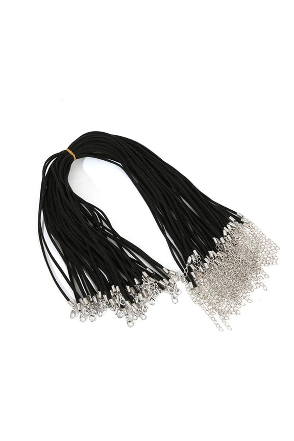 O Adjustable Clasp Suedes Rope Lightweight Velvets Cord Chain Lobster Clasp String Cord for Jewelry Necklace Making