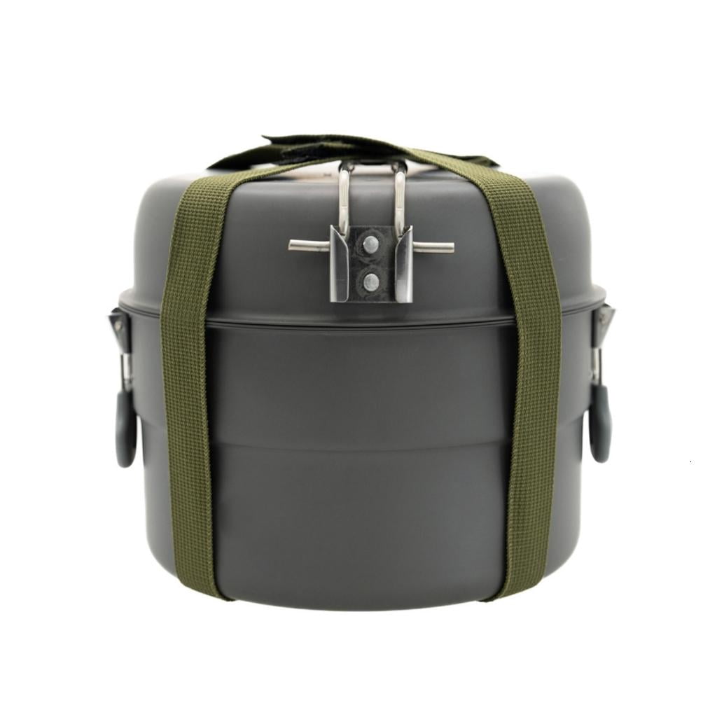 LICEWO Aluminum Camping Pots Cookware Hiking Pots Kettle Frying Pan Easy to Clean