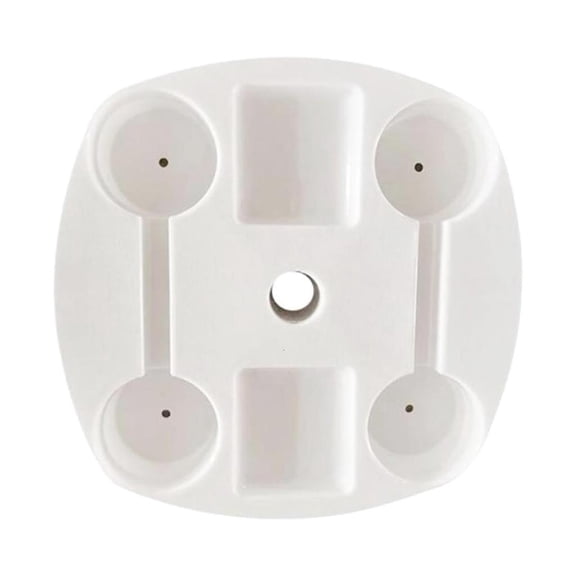 LICEWO Beach Umbrella Table Tray Reusable Umbrella Table with Cup Holders Portable Umbrella Tray with Umbrella Hole for Camping