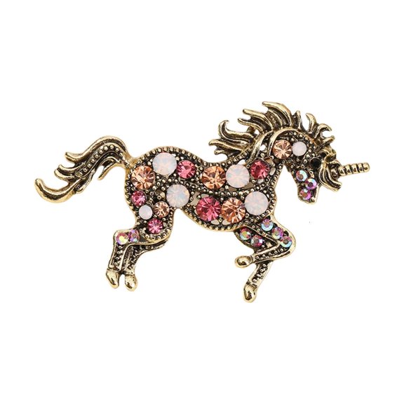 LICEWO Beautiful Horse Pins Metal Brooches Fun Jewelry Unique Badges Alloy Texture Suitable for Daily Party and Everyday Use