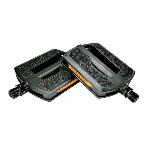 LICEWO Bicycles Pedals Reflective Sheet Safety Bicycles Platform Flat Pedals Enduring