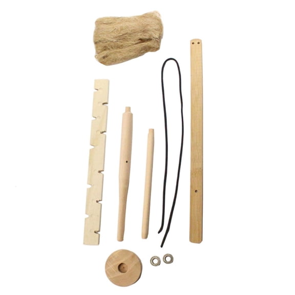 LICEWO Bow Drill Friction Fire Starter Primitive Wood Outdoor Survival Drilling Tool