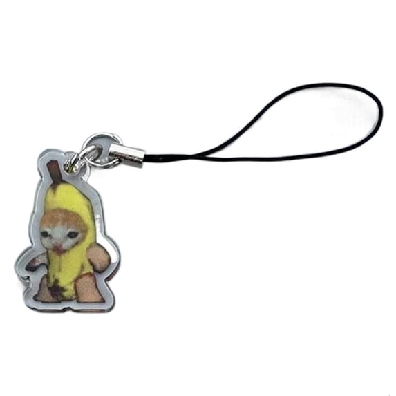 LICEWO Cat Mobile Phone Chain Small Pendant Phone Strap Lanyard Jewelry for Kids Teens