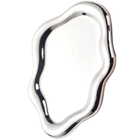 LICEWO Ceramic Presentation Dish With Cloud Outline for Home Arrangement