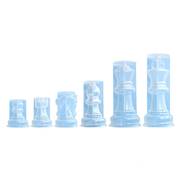 LICEWO Chess Board Game Mould Silicone Material Hand-Making Supplies for DIY Crafts