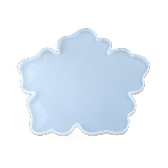 LICEWO Crystal Epoxy Resin Mold Flower Coaster Casting Mould Handmade DIY Crafts Silicone Making Tools
