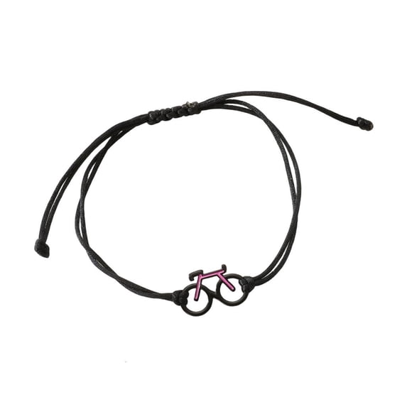 LICEWO Custom Fit Adjustable Handwoven Bracelet With Cycling Theme In Copper Material For Men And Women Sporty Look
