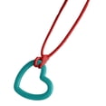 thumbnail image 1 of LICEWO Cute Hollow Heart Pendant Collar Necklace Colorful Rope Choker Fashion Y2K Summer Jewelry Simple Clavicle Chain, 1 of 14