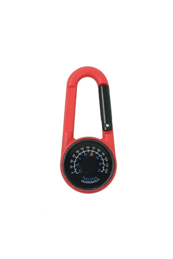O Double Side Compasses Thermometers Light Weight Camping Keychain Outdoor Navigation Tool Backpack Buckles Enduring