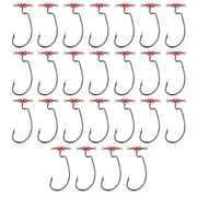 LICEWO Drop Shot Rig with Swivels Wide Gaps Barbed Hook Quick Install Fishing Hook