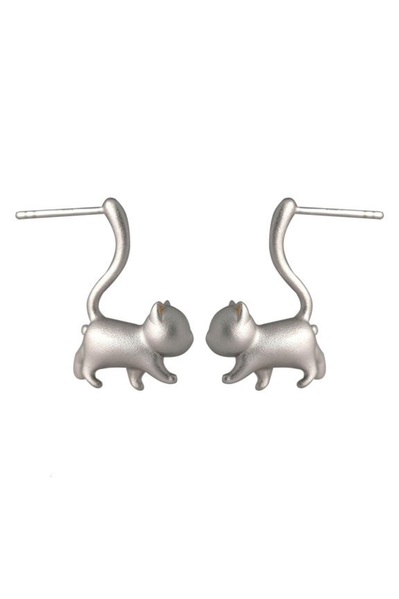 O Ear Jewelry Alloy Material Cat Ear Pins Suitable for Party Wedding Daily