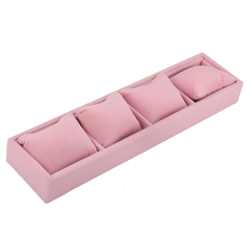 LICEWO Elegant Jewelry Display Box Watch Box 4 Grids Bangle Box Watch ...