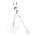 thumbnail image 1 of LICEWO Fashion Heart Bowknot Keychain Pendant Sweet Cute Hanging Decorations Car Keyring Charm for Purse Bag Backpack Handbag, 1 of 14