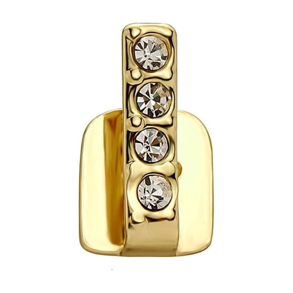 LICEWO Fashion Jewelry Single/Double Vertical Bar Teeth Caps Grills Accessory