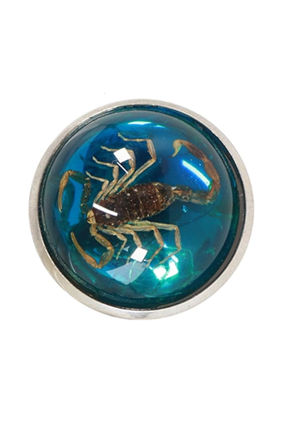 O Fashion Opening Rings Unisex Scorpion Accessories Trendy Jewelry Collection Gift
