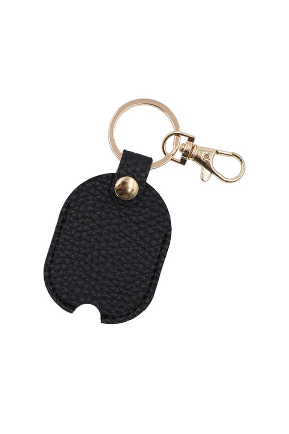 O Flexible Key Case Keychain PU Texture Access Card Keyring Suitable for Girl Women Key Protective Cover