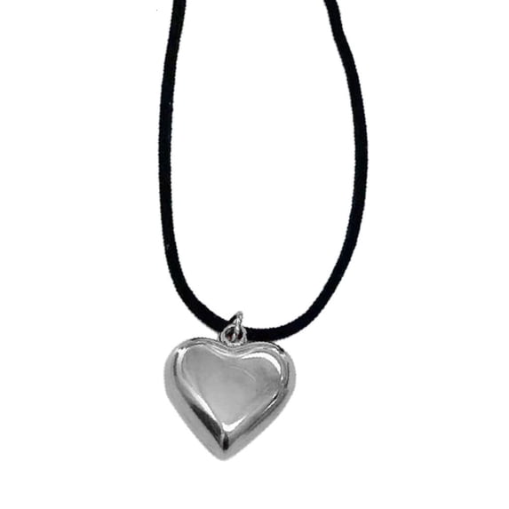 LICEWO Heart Necklace Female Niche Collarbone Chain Student Adjustable Chain Jewelry