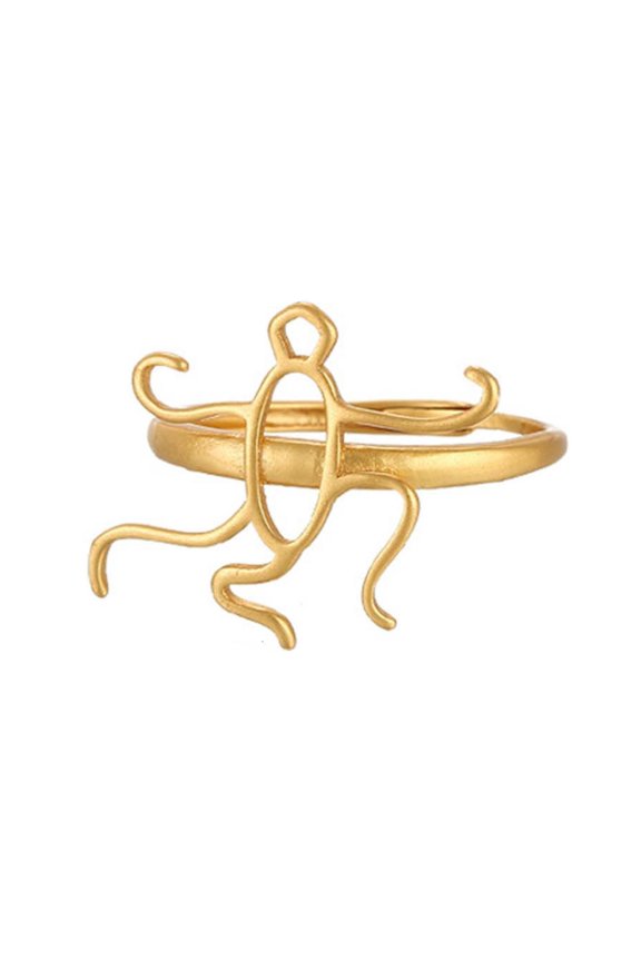 O Heteromorphic Rings Blank Empty Tray Base for DIY Rings Setting Inlaid Crystal