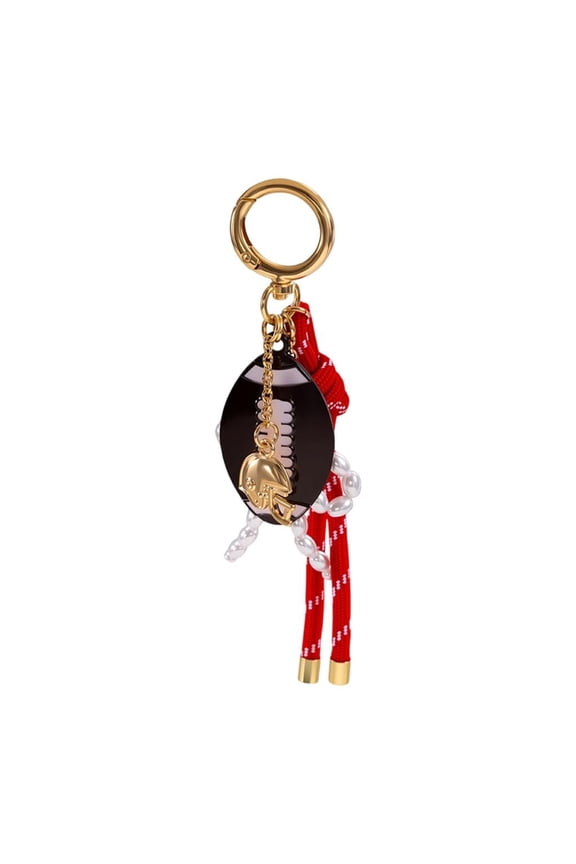 O Innovative Sports Theme Keychain with Golf Club and Tennis Racket for Decoration