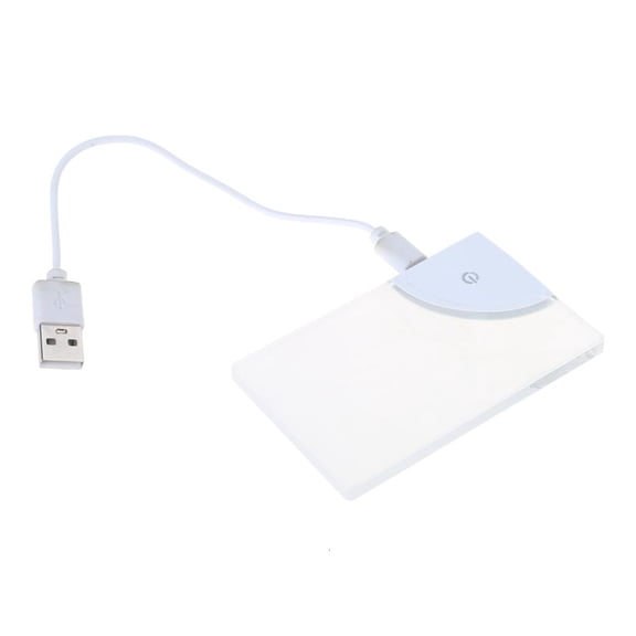 LICEWO LED Business Card Light Transparent Name Tag Board Lamp Brand Recognition Tool