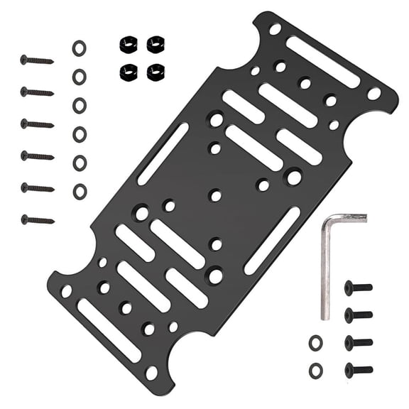 LICEWO Long Lasting Easy Install Mailbox Bracket Rack Holder for 4x4 Wooden Posts and Hollow Columns Hassle Less Setups Process