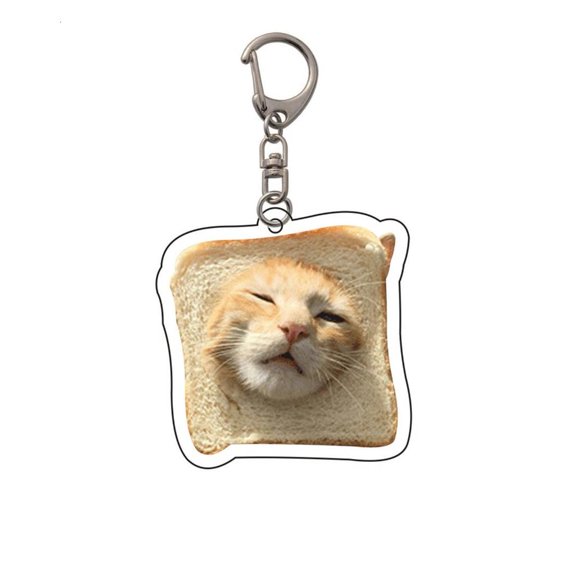 LICEWO Lovely Cat Keychain Pendant Bag Keyring Hanging Ornament Cell Phone Charms-Ins