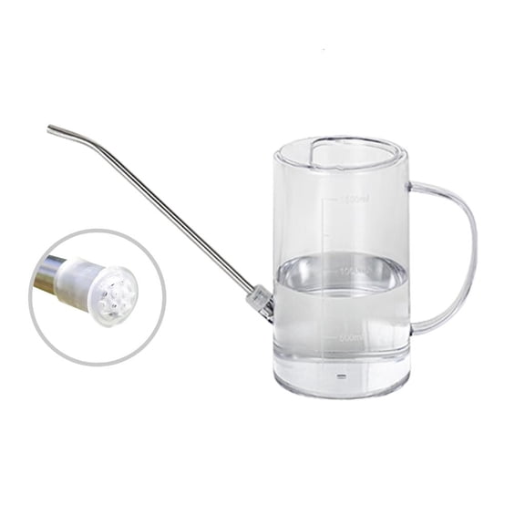 LICEWO Modern Watering Pot 1.5L Watering Can with Detachable Long Spout for Home Garden