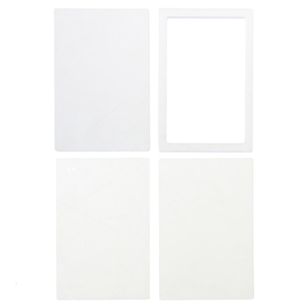 LICEWO Multiple Shape DIY Acrylic Quicksand Plates Quicksand Ticket ...