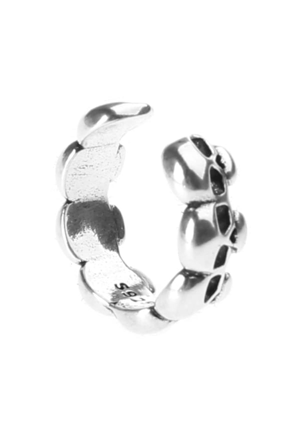 O Non Piercing Ear Cuff Head Ear Cuffs Alloy Material Ear Clip Gothic Cuff Earrings Comfortable Design Ear Accessory