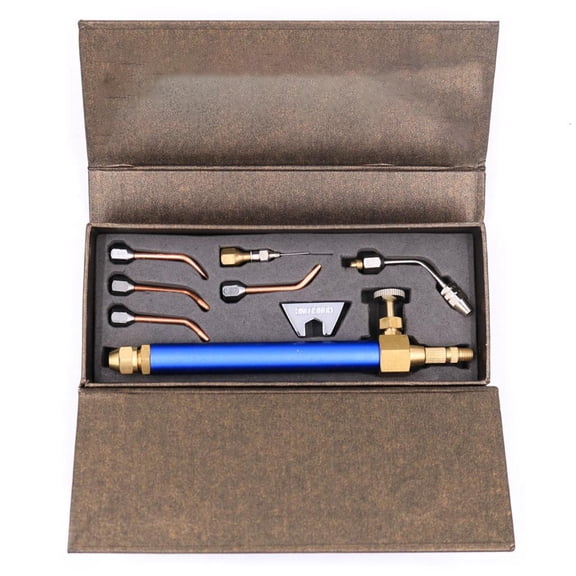 LICEWO Oxygen Gas Welding Torch DIY Jewelry Soldering Melting Making Tool Kit Repairing Processing