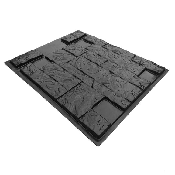 LICEWO Plastic Mold Wall Concrete Mold Garden Concrete Paving Stencil Used with Concret
